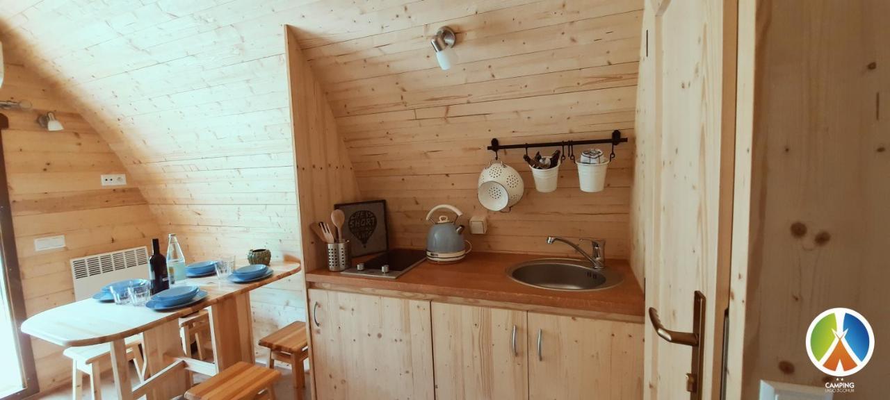 Отель Camping Lago 3 Comuni Alesso Экстерьер фото