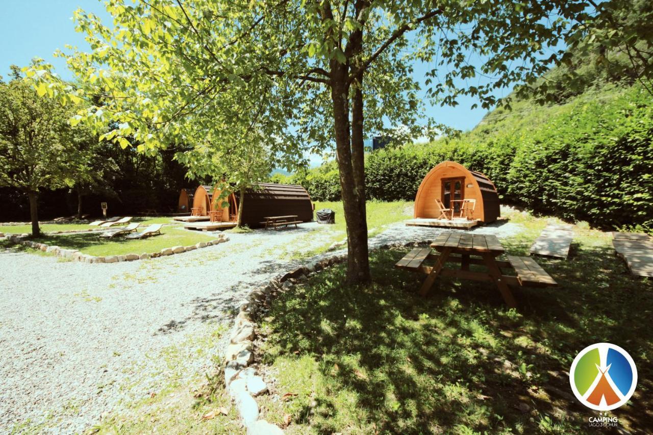 Отель Camping Lago 3 Comuni Alesso Экстерьер фото